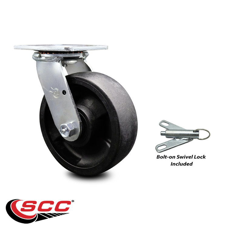 MagiDeal Lot De 2 Roues De Transpalette Avec Roulements